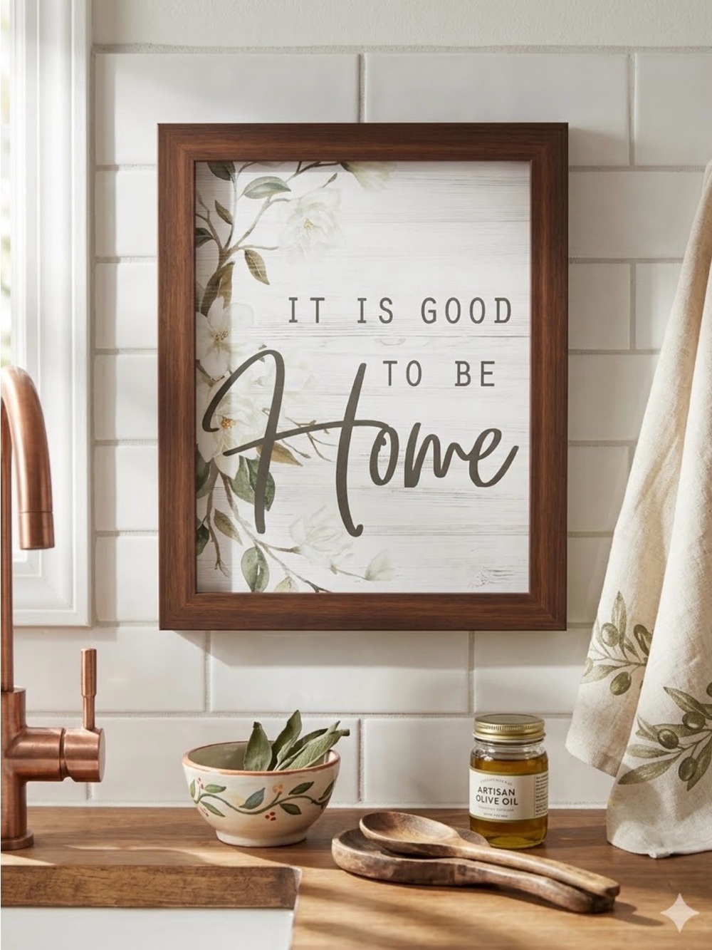 Willow Spring Framed it’s so good to be Home Wall Sign
